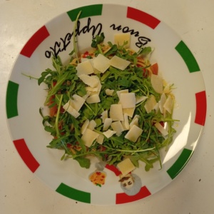 Spaghetti met look (Groot)